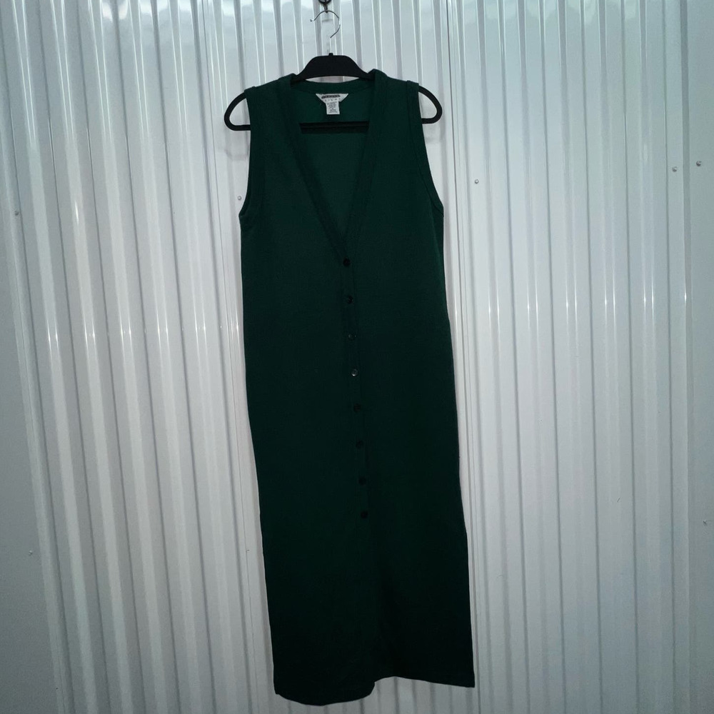 Elegant Green Midi Dress